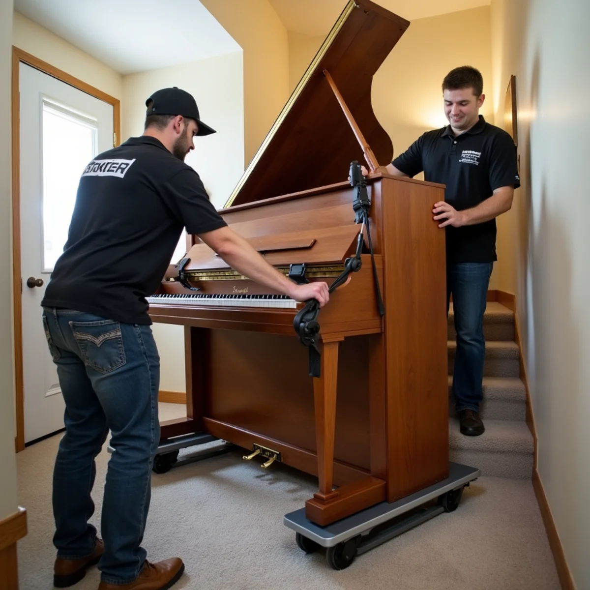 How to Move a Piano or Gun Safe Down Minneapolis Stairs Safely — First Priority Movers Guide
