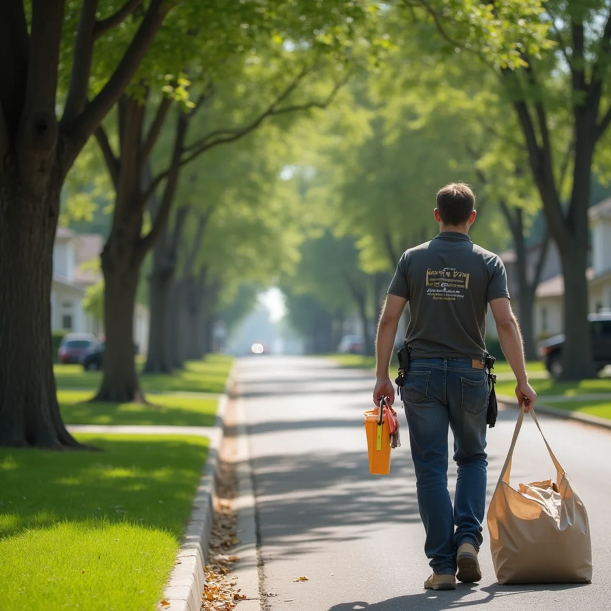 Residential neighborhood and homes in Brooklyn Center, Minnesota served by First Priority Movers