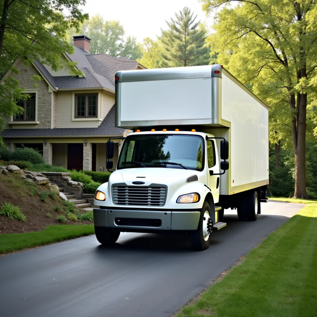 First Priority Movers moving truck and crew serving Burnsville, MN